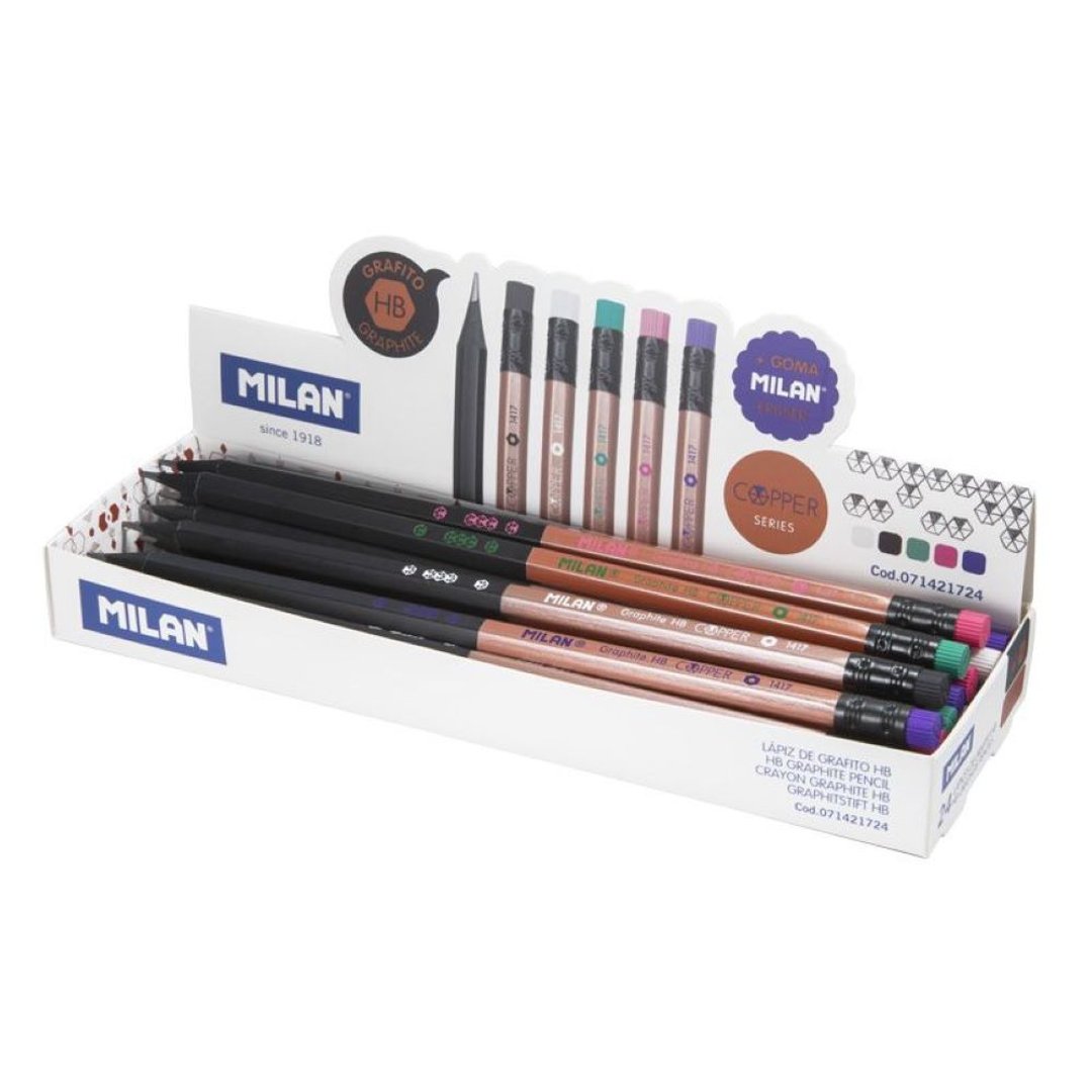 MILAN 星钻闪耀铅笔_HB_24入 - 其他书写用品 - 木头 多色