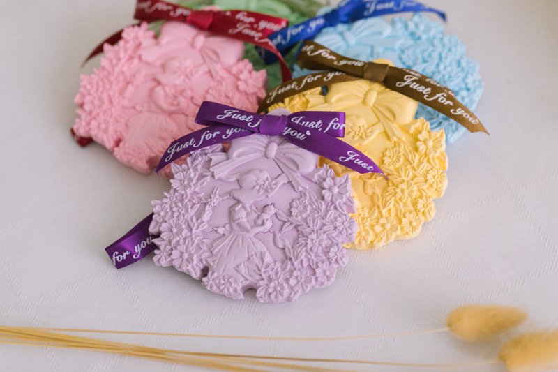 花园女孩扩香片 生日礼 圣诞节交换礼物 情人节礼物 疗愈婚礼小物 - 香薰/精油/线香 - 其他材质 