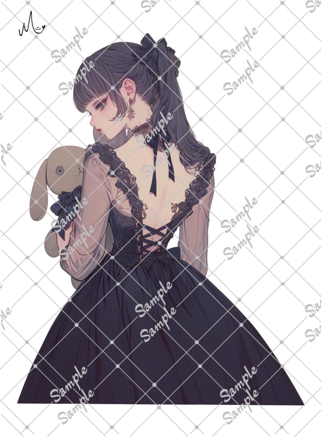 原创人物贴纸 10月新品 - 贴纸 - 纸 