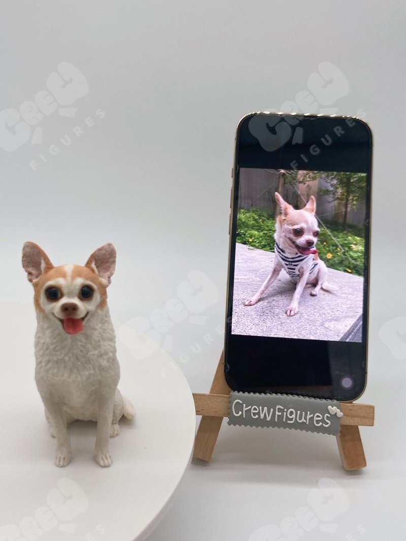 芝娃娃  Pawsome 宠物彩陶公仔 Pawsome clayfigure - 陶艺 - 陶 多色