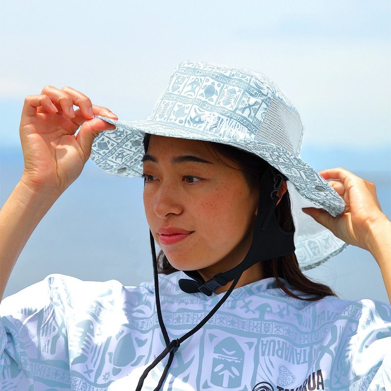 【日本TAVARUA】渔夫帽 挡布款 潜水冲浪 TM1006 - 运动配件 - 聚酯纤维 多色