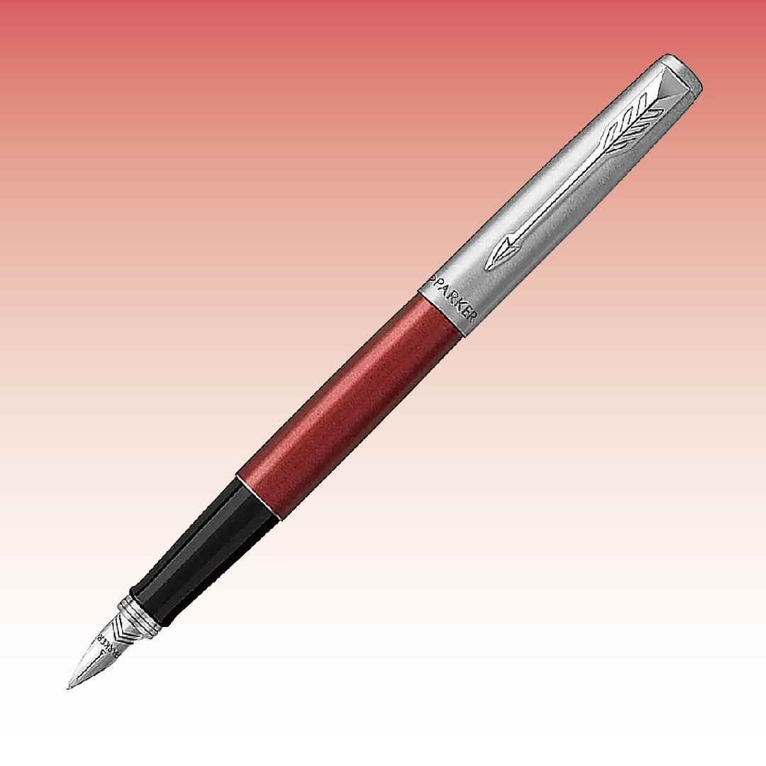 Parker 派克Jotter原创系列(铝杆)红钢笔 免费刻字 - 钢笔 - 其他金属 红色