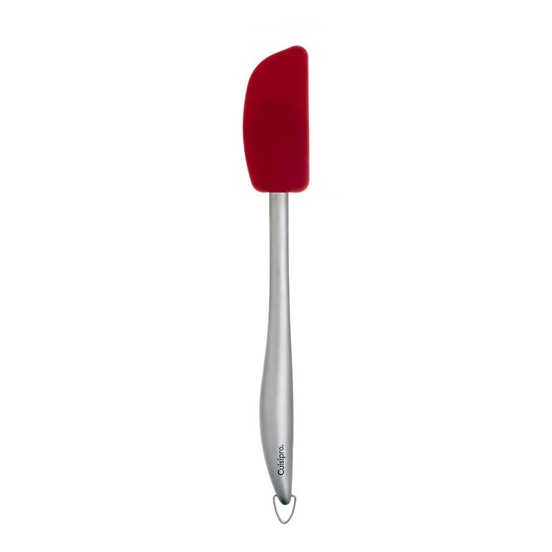 Cuisipro 硅胶不锈钢刮刀 12寸 - 厨房用具 - 硅胶 红色