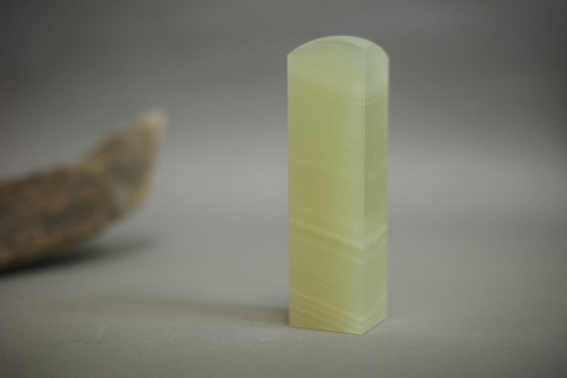 【好石多磨】青玉_玉石印章_个人章开运章_方章 - 印章/印台 - 玉石 绿色