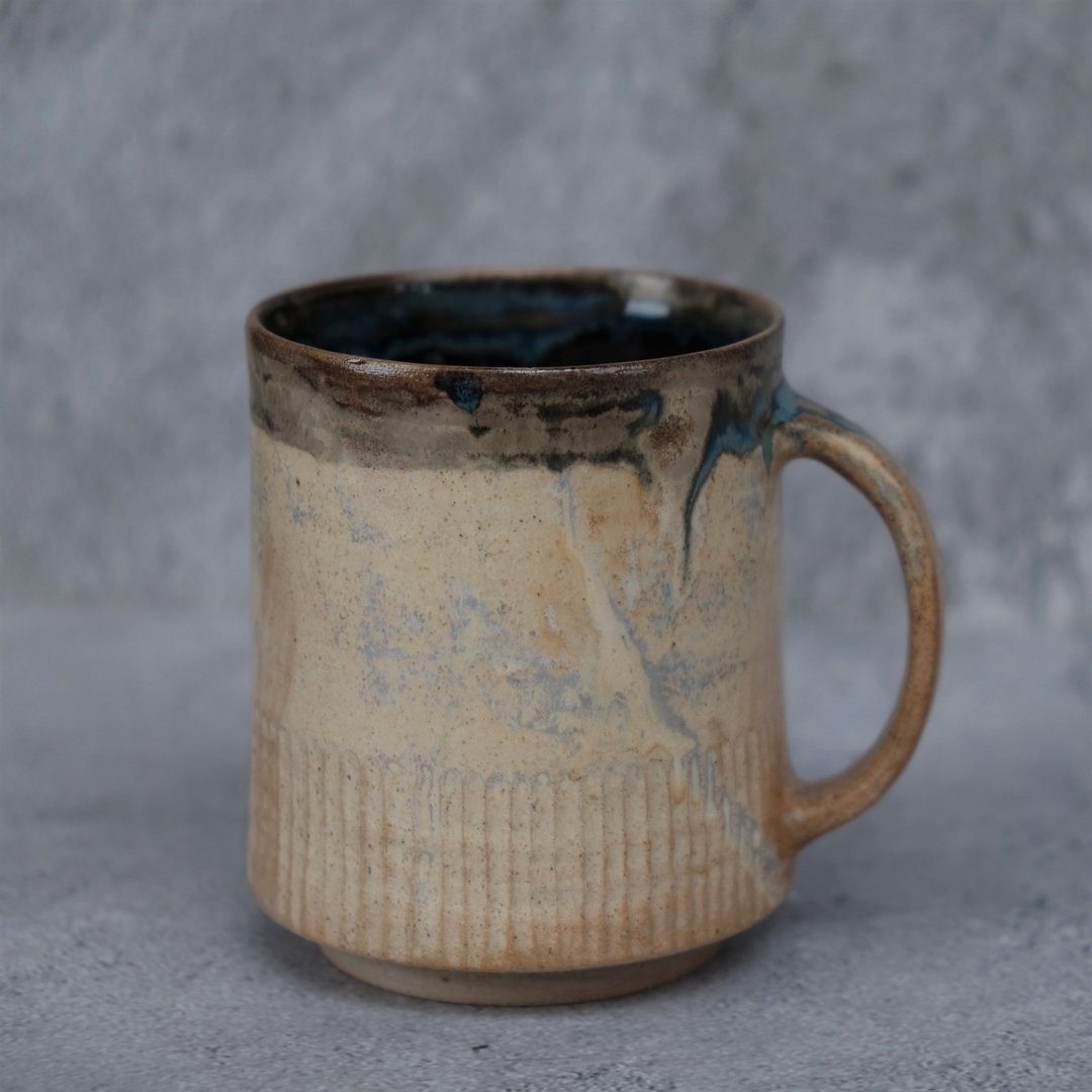 深海残光 -  生活食器 马克杯 咖啡杯 - 茶具/茶杯 - 陶 卡其色