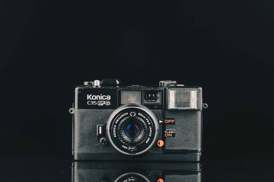 Konica C35 EF D #9522 #135底片相机 - 相机 - 其他金属 黑色