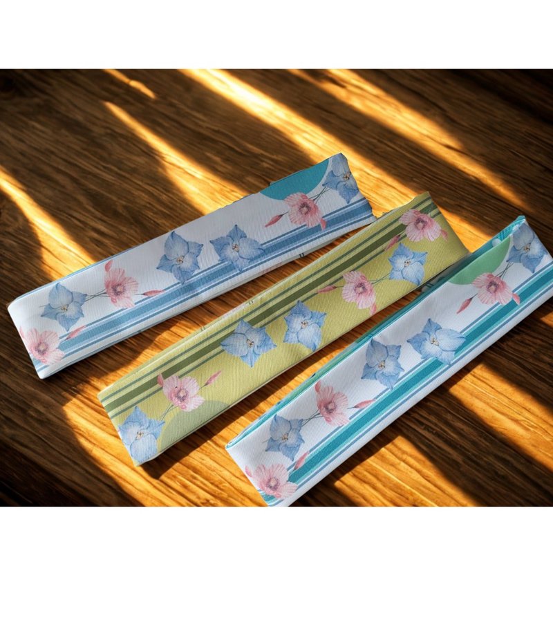 青青草原斜角丝巾 2入礼盒 - 丝巾 - 棉．麻 
