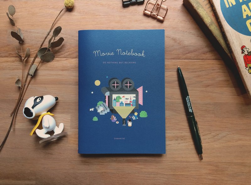 迪梦奇 NOTEBOOK 系列 - 看电影 - 笔记本/手帐 - 纸 蓝色