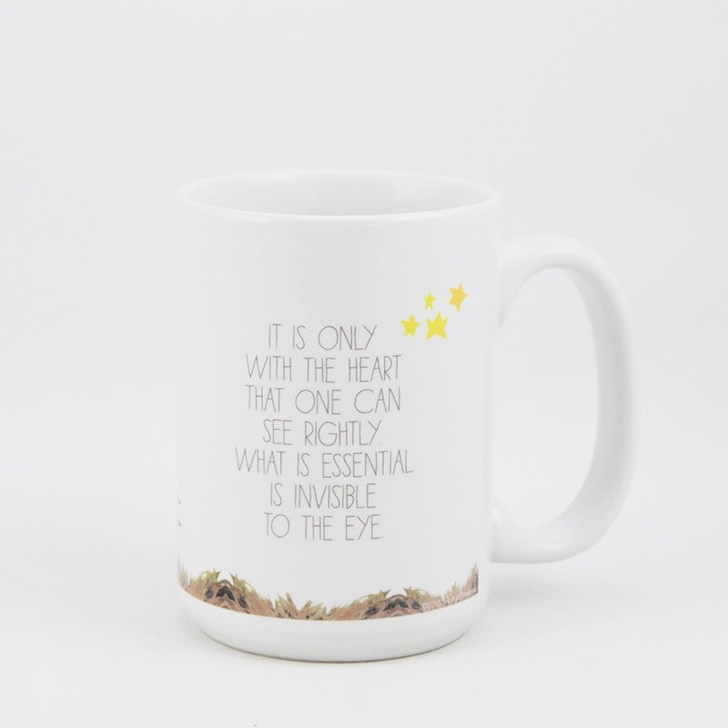 小王子电影版授权 - 牛奶杯：【陪伴】 - 咖啡杯/马克杯 - 瓷 多色