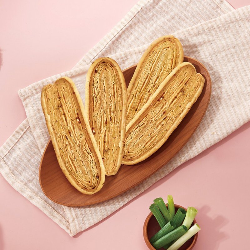 阿聪师香葱饼(4入) 【植物五辛素】 - 零食/点心 - 新鲜食材 绿色