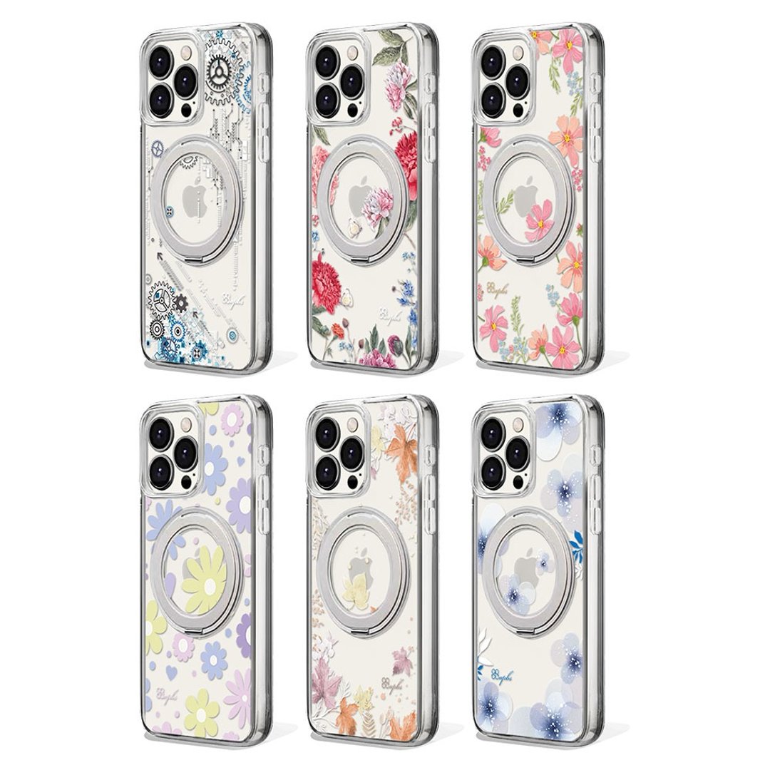 apbs iPhone 14/13系列 军规360旋转磁吸立架手机壳-多图可选3 - 手机壳/手机套 - 其他材质 多色
