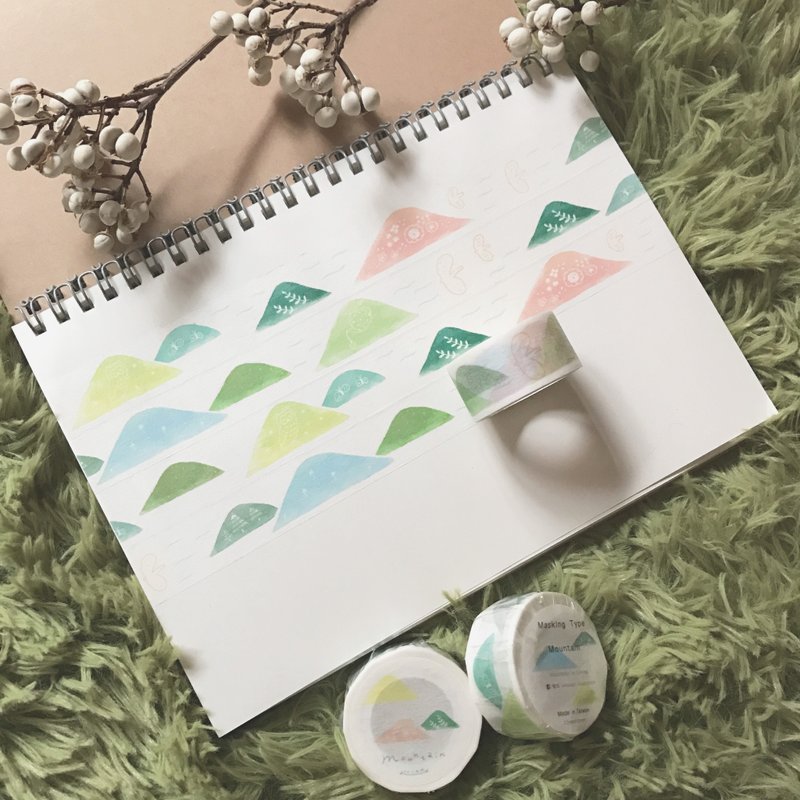 Mountain 群山 / 纸胶带 - 纸胶带 - 纸 