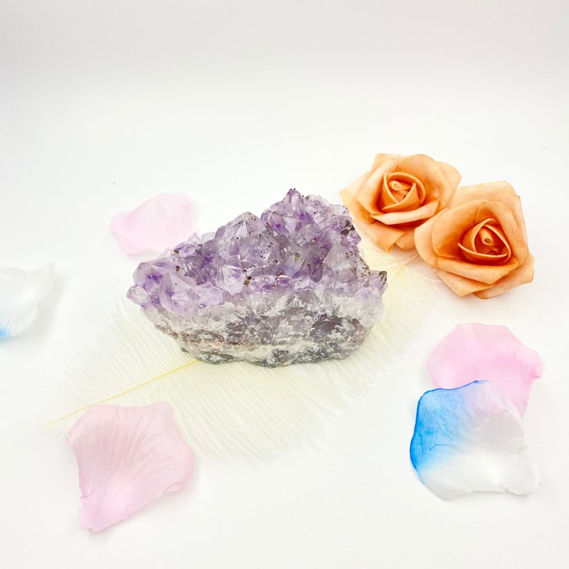 紫钛晶簇 | 水晶 | 水晶簇 | 水晶摆件 - 其他 - 水晶 紫色