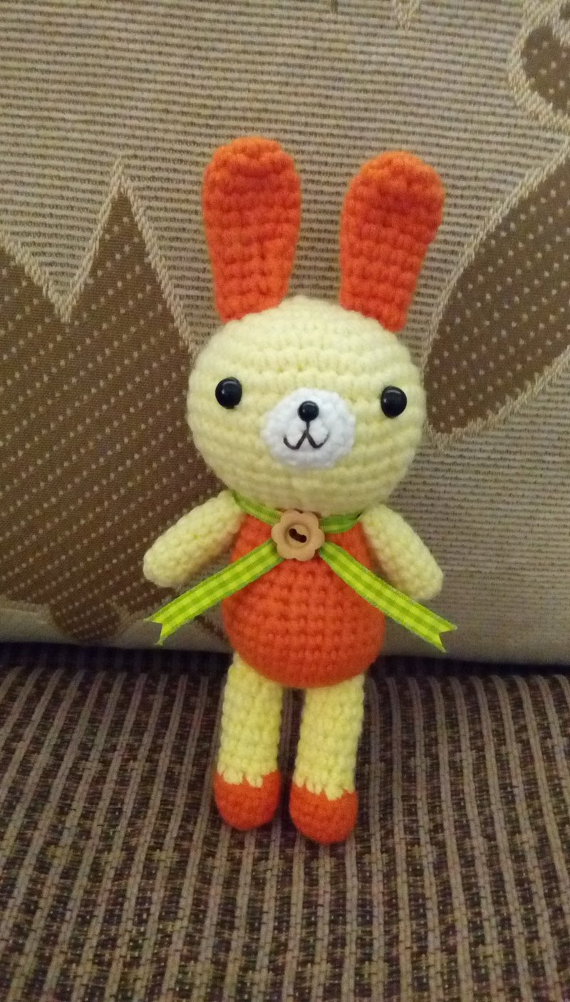 宜兰 钩针编织课程 素体兔子手作毛线娃娃 初学者可 - 编织/羊毛毡/布艺 - 棉．麻 