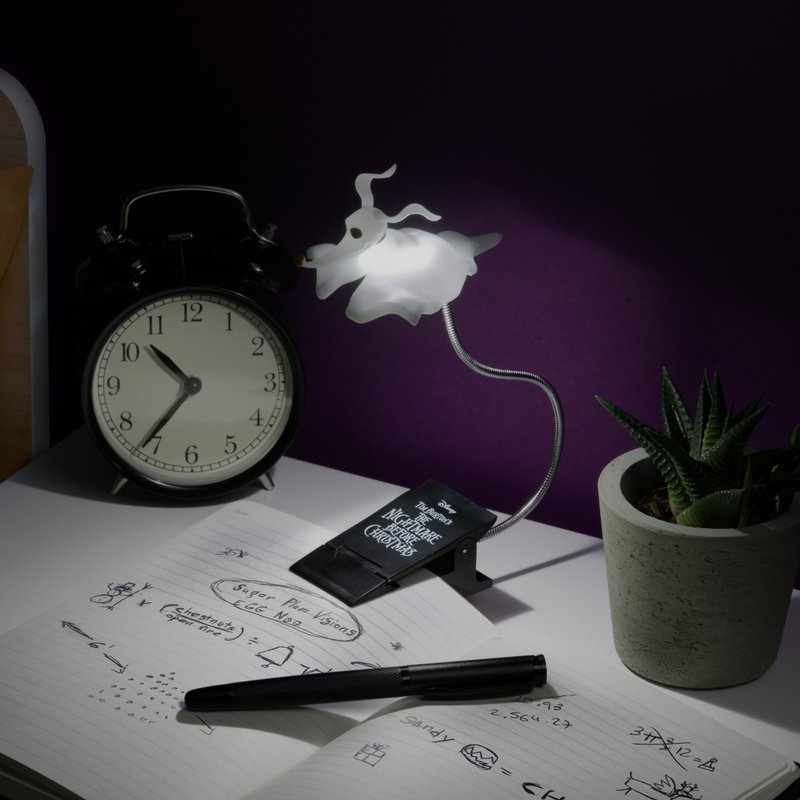 【圣诞夜惊魂系列】怪诞城之夜二合一Zero 书夹阅读灯 枱灯 - 灯具/灯饰 - 塑料 多色