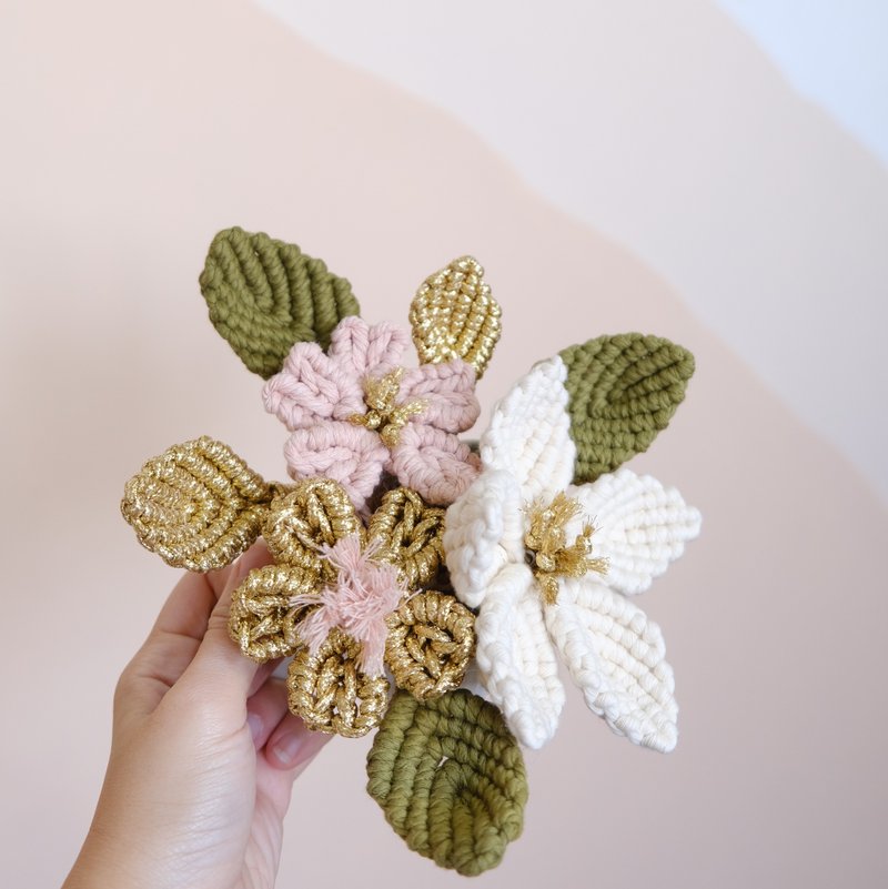 新年花束材料包__见红大花财 - 植栽 - 棉．麻 