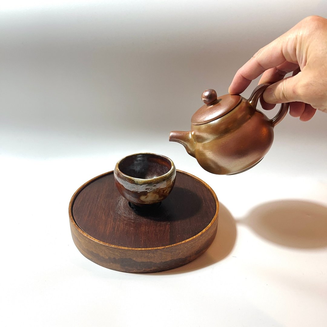 新春柴烧葫芦茶壶 / 个人150cc小壶  / 小平凡手作 - 茶具/茶杯 - 陶 