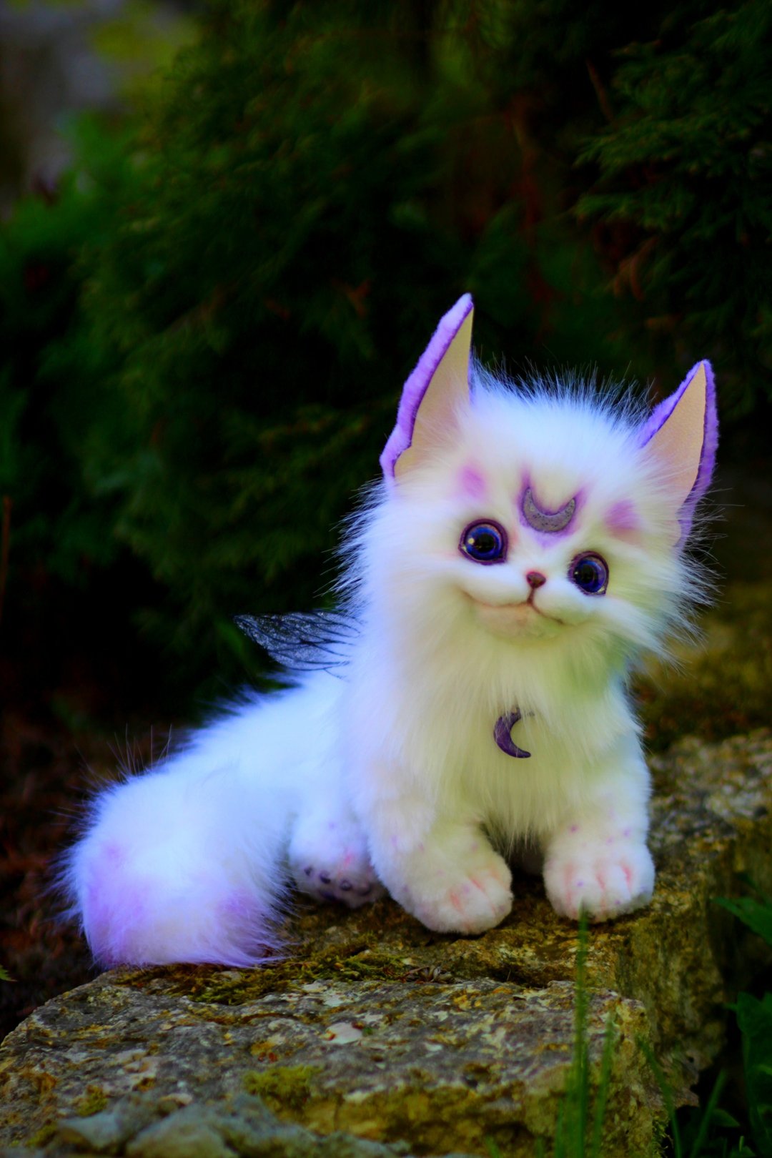 订购。小猫露娜 - 玩偶/公仔 - 其他材质 白色