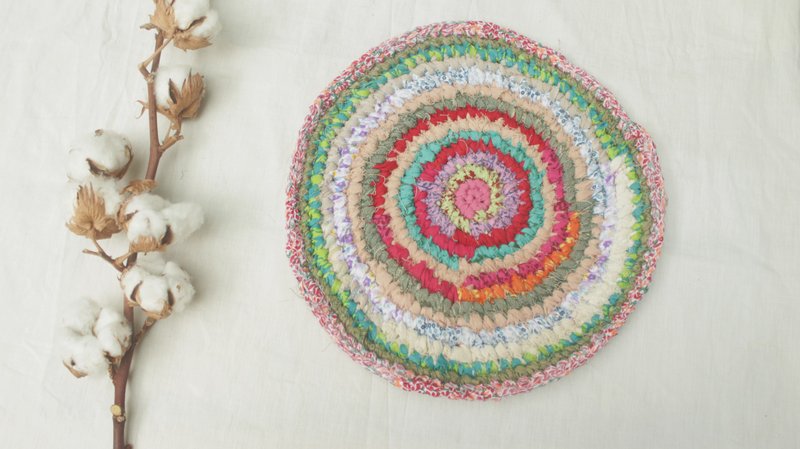 碎花布再生餐垫(大) cloth mat (L) - 其他 - 棉．麻 多色