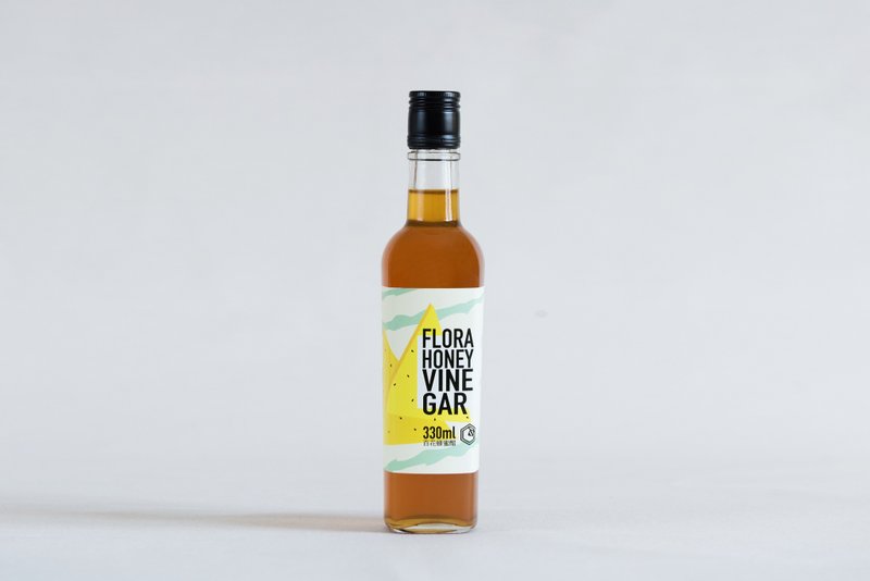 蜂蜜保健 l 百花蜂蜜醋 330ml / 500ml - 蜂蜜/黑糖 - 玻璃 黄色