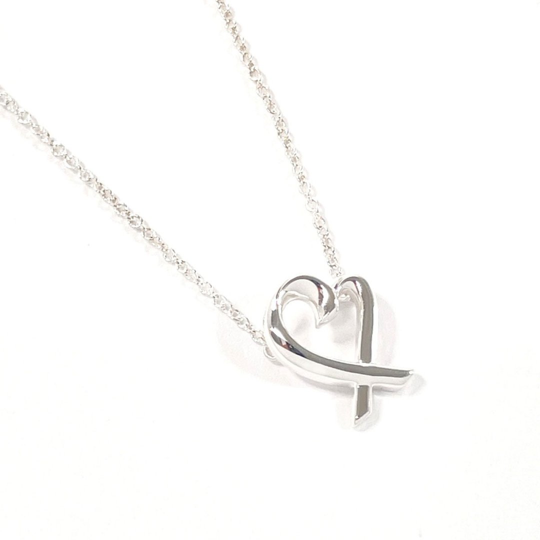 【日本直送 二手美品】蒂芙尼 TIFFANY&Co. 项链 拥抱爱心 毕卡索 银 925 饰品 已抛光处理 - 项链 - 纯银 银色