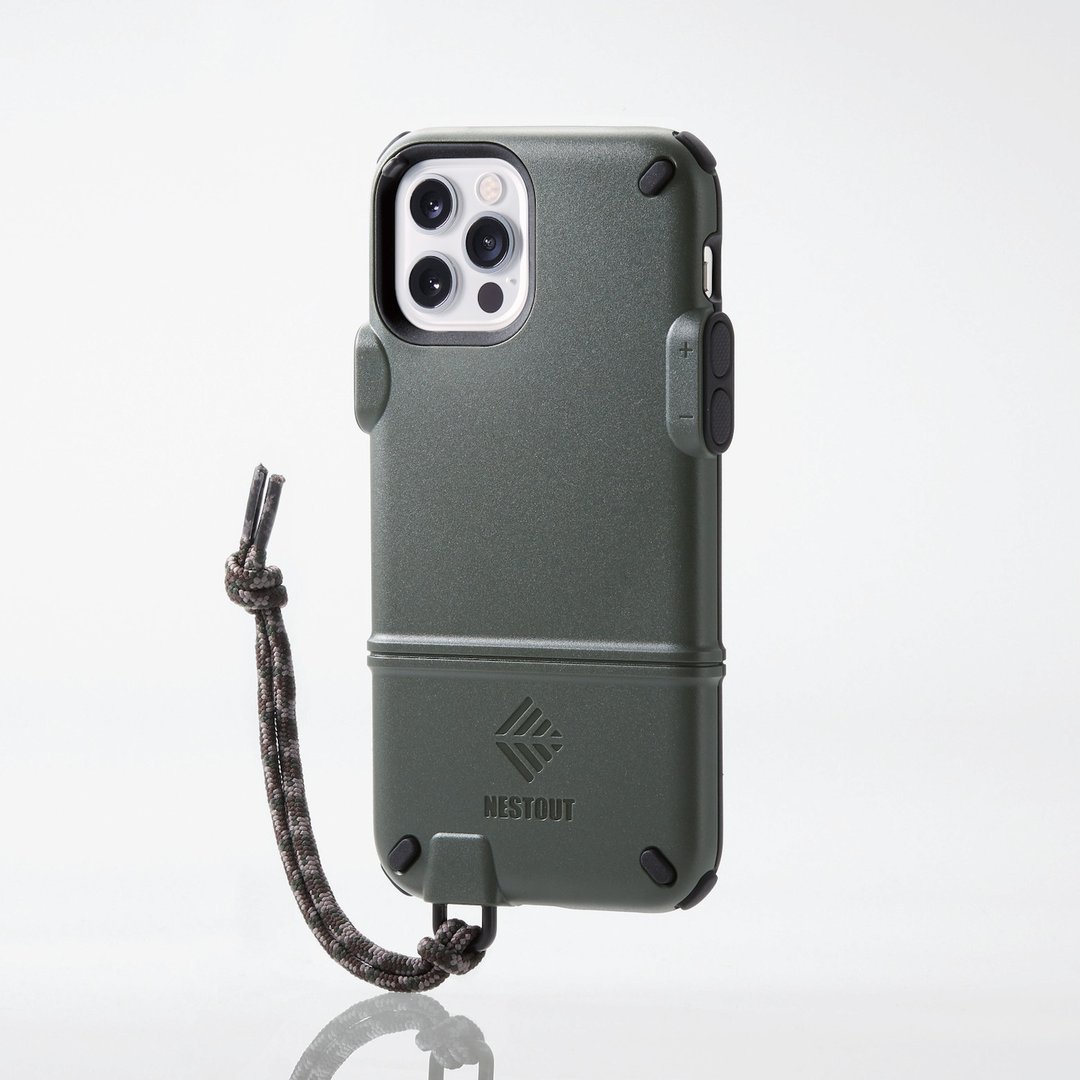 NESTOUT Walk 防震壳 i12 Pro 绿 - 外包装瑕疵 商品完整 - 手机壳/手机套 - 橡胶 绿色