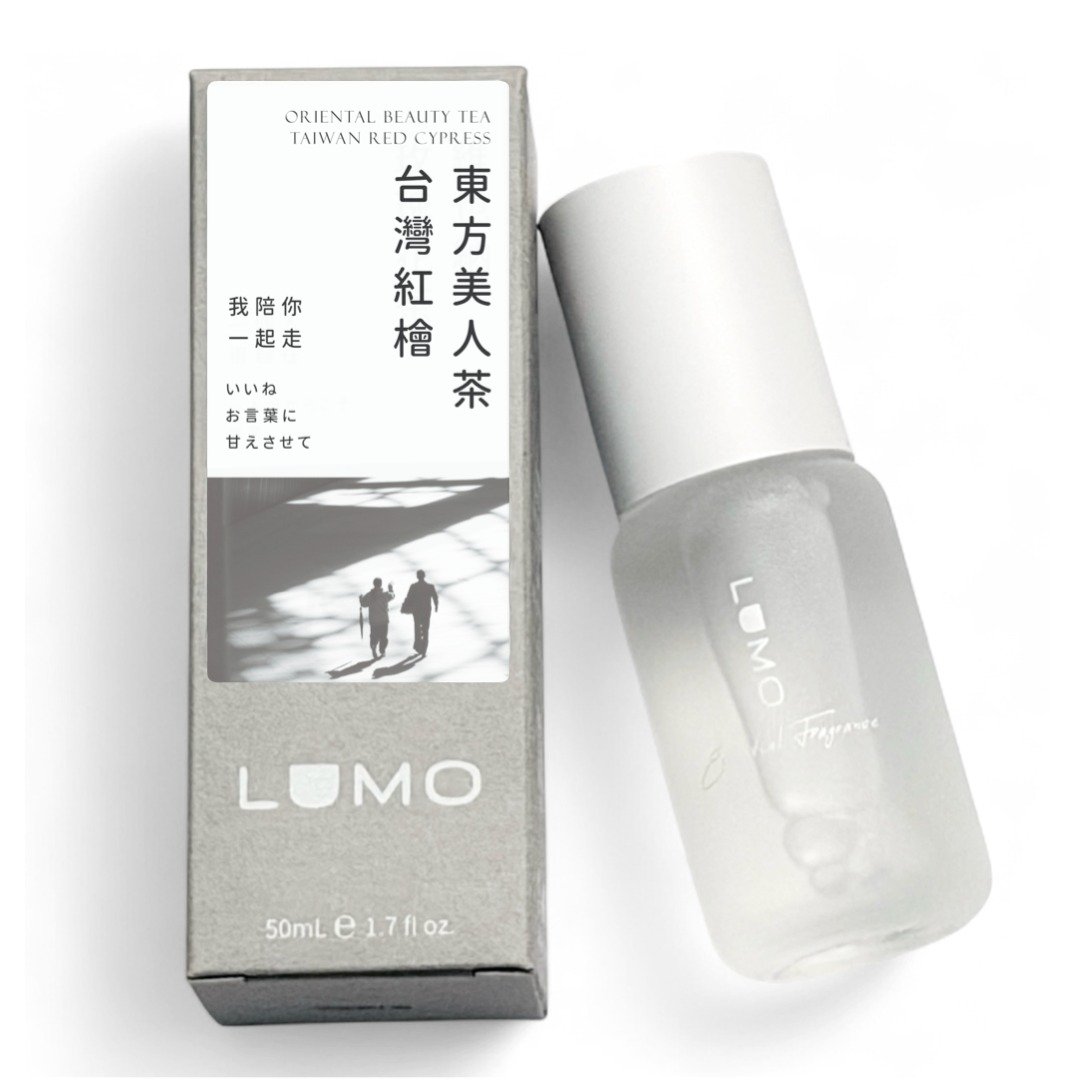 东方美人茶&台湾红桧香氛精油喷雾 50ml - 香薰/精油/线香 - 玻璃 咖啡色