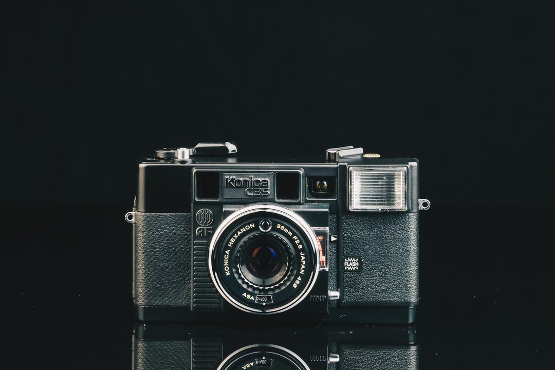 Konica C35 AF #7373 #135底片相机 - 相机 - 其他金属 黑色