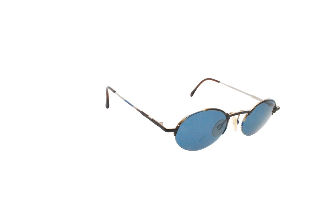 Cazal POINT 2 MOD 1107 Col. 490 90年代德国制古董太阳眼镜 - 眼镜/眼镜框 - 其他金属 咖啡色