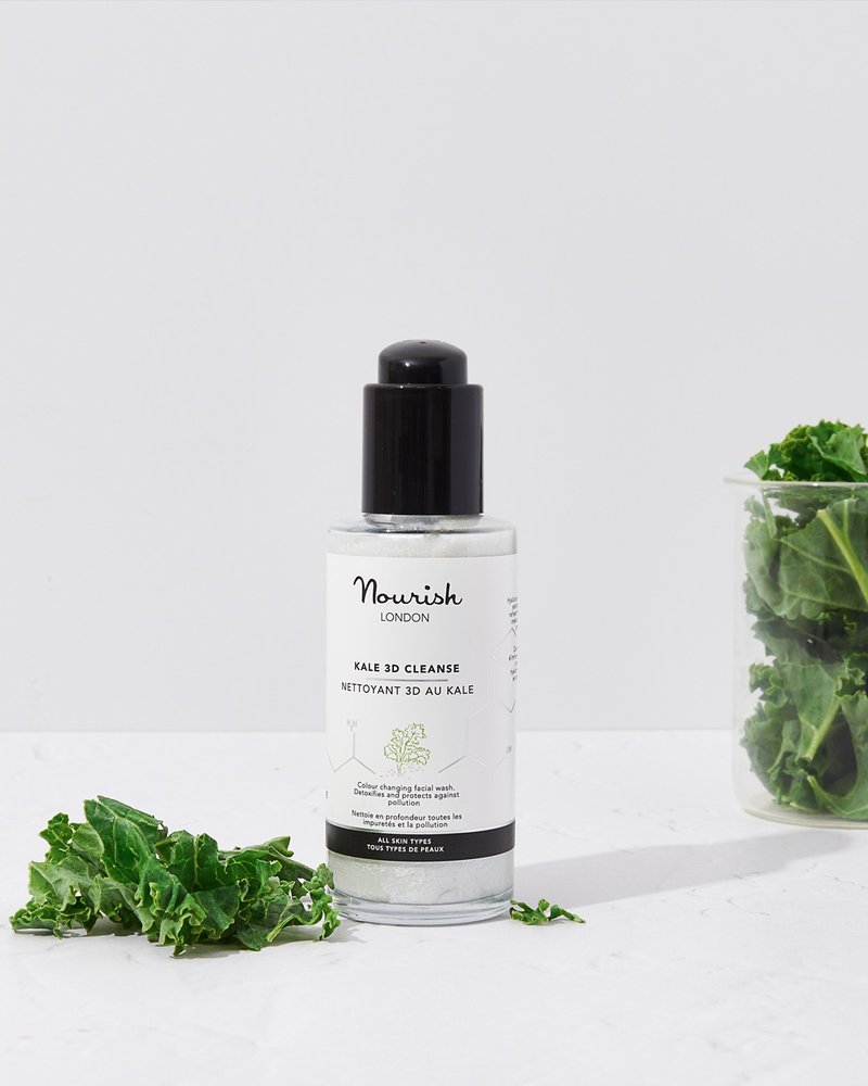 【纯素护肤品】英国 Nourish London 羽衣甘蓝焕肤深层洁面乳 - 脸部清洁/卸妆用品 - 浓缩/萃取物 