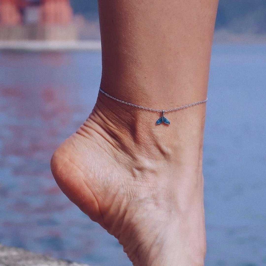 爱丽儿的鱼尾脚链 ARIEL'S ANKLET - 其他 - 纯银 银色