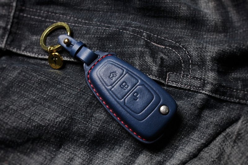 福特FORD MK3.5 ST STLine Focus Kuga Mondeo汽车钥匙 - 钥匙链/钥匙包 - 真皮 黑色