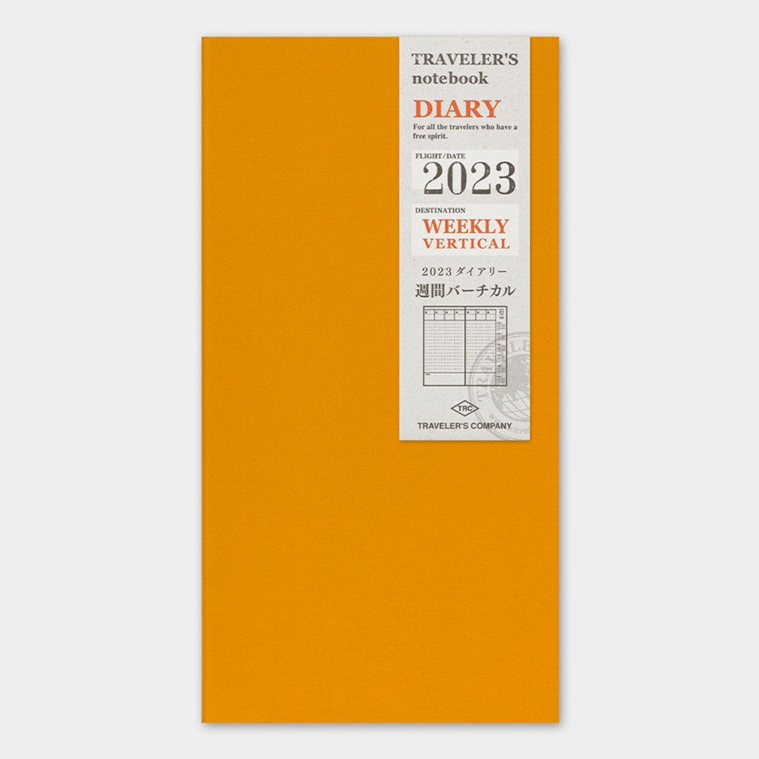 【预购】Traveler's Notebook 2023 周间直式手帐 补充包 - 笔记本/手帐 - 纸 多色