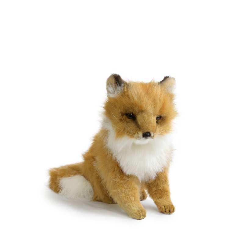 Hansa 6996-坐姿狐狸24厘米 - 玩偶/公仔 - 环保材料 橘色