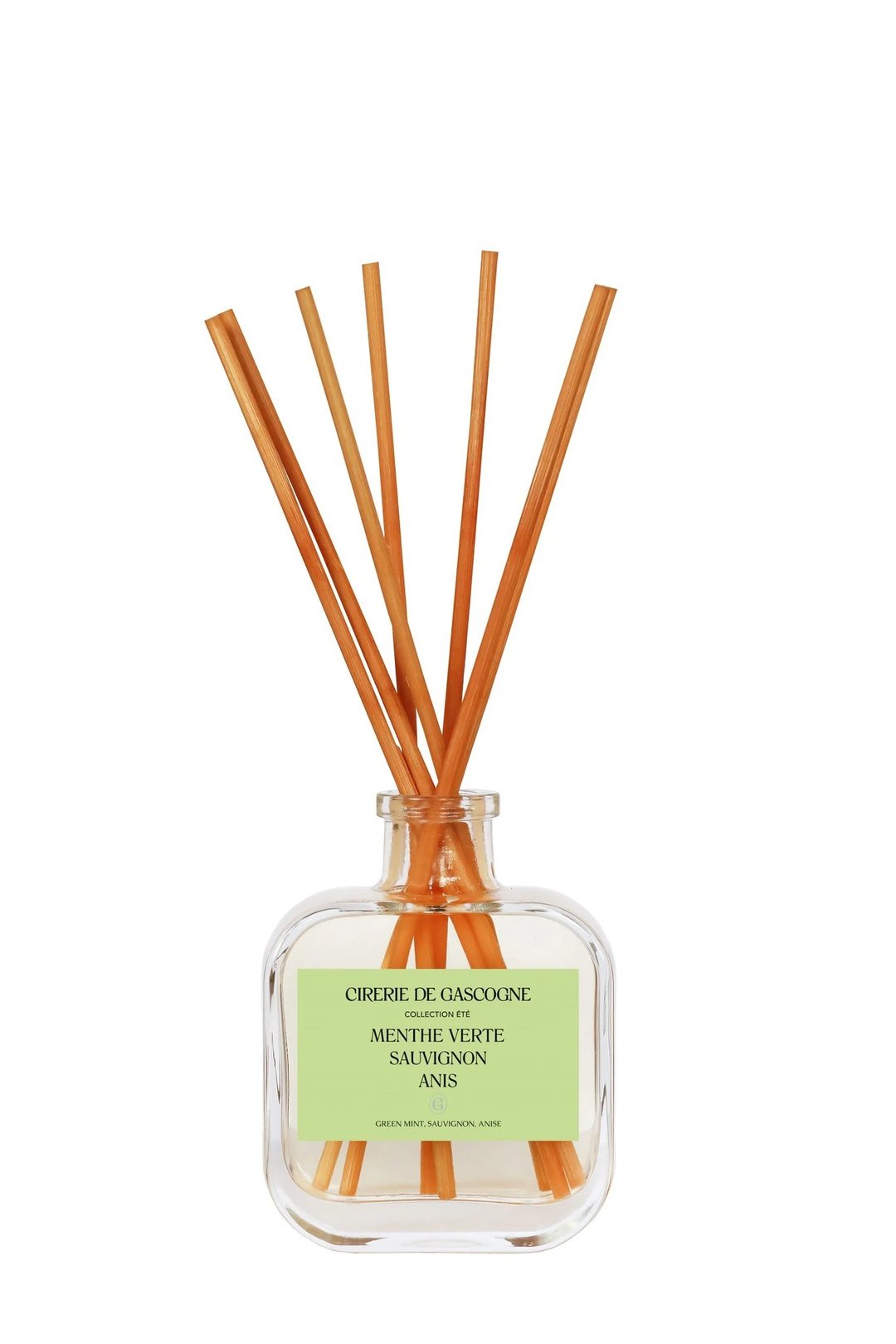 法国Cirerie de Gascogne天然香氛扩香 – 薄荷x苏维浓x大茴香 - 香薰/精油/线香 - 纸 绿色