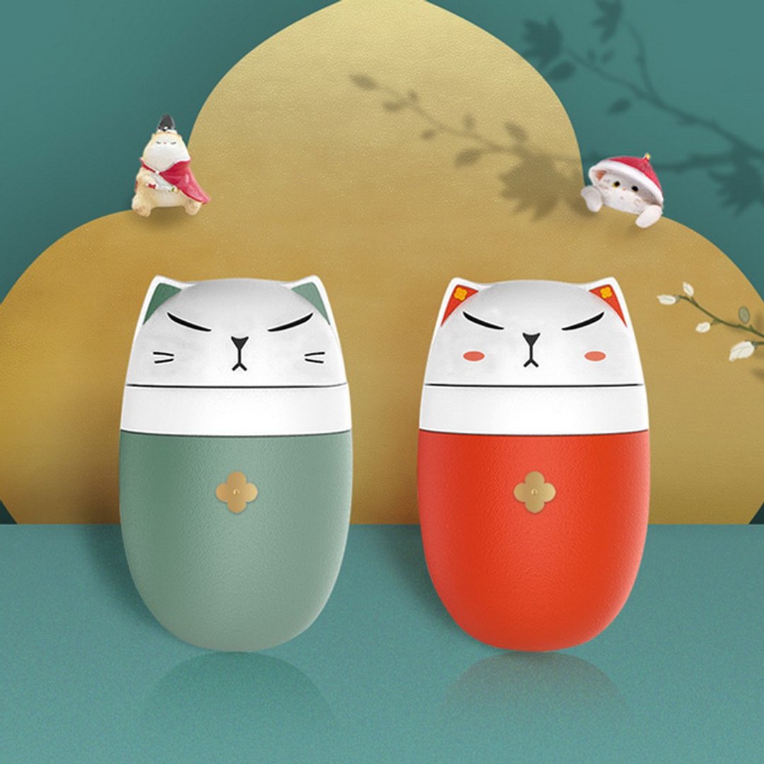 故宫宫廷文化 |  猫都督旅行茶具  便携茶杯  新年礼物  猫咪 - 茶具/茶杯 - 瓷 