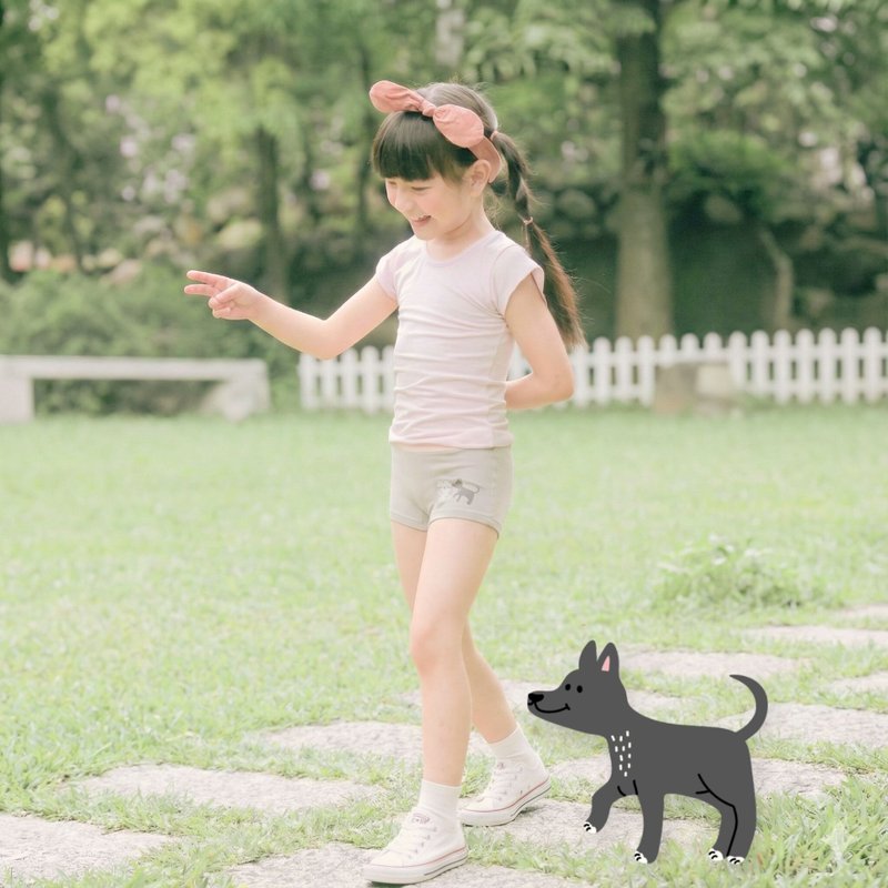 【精选组合】minihope 女童四角裤 10 件组 (款式随机出货) - 其他 - 棉．麻 银色