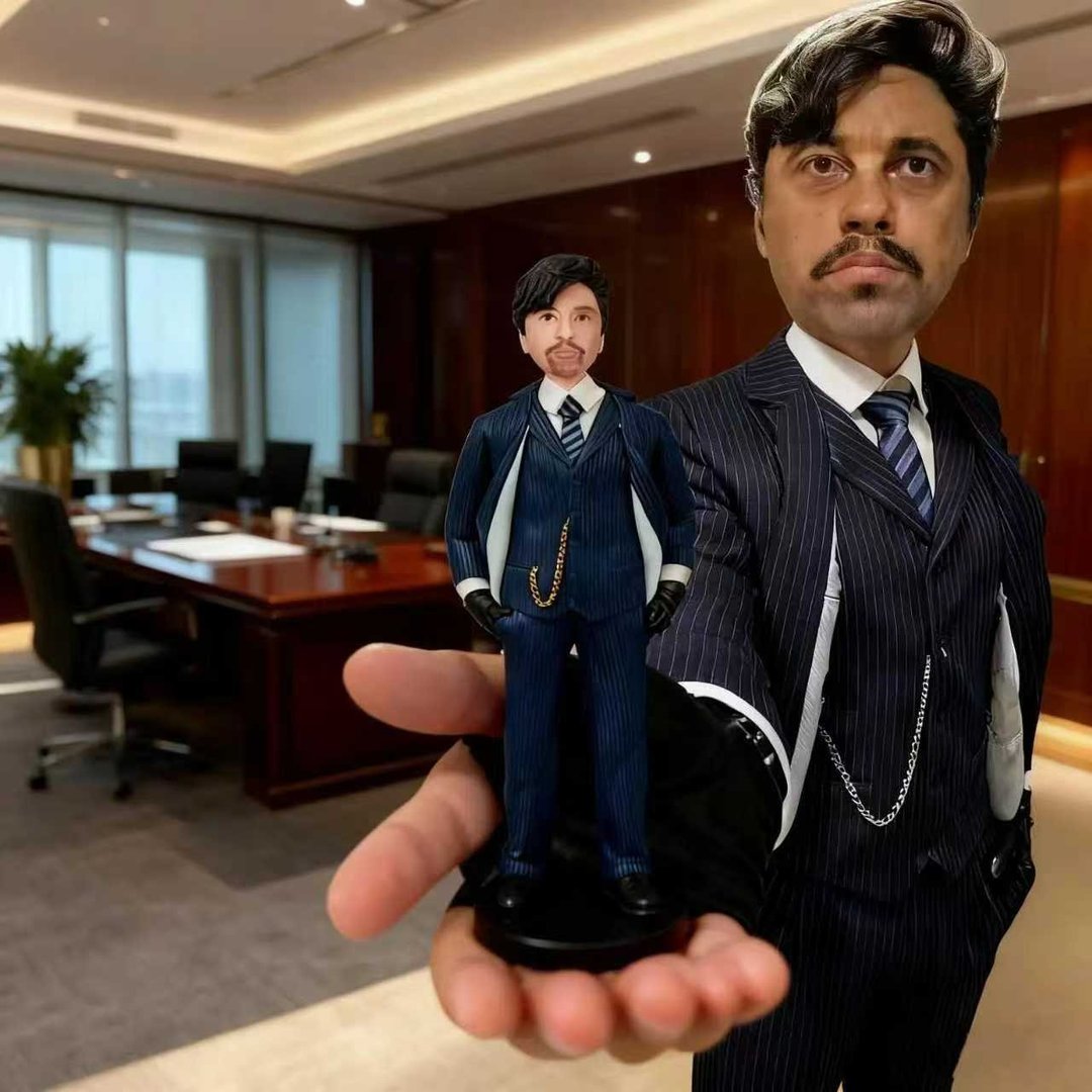 荣休 退休 荣升 荣调 离职 同事 老板 订制化礼物 人偶 公仔 - 玩偶/公仔 - 粘土 多色