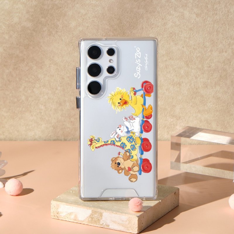 Suzy's Zoo友谊列车防摔透明SAMSUNG手机壳 - 手机壳/手机套 - 塑料 透明