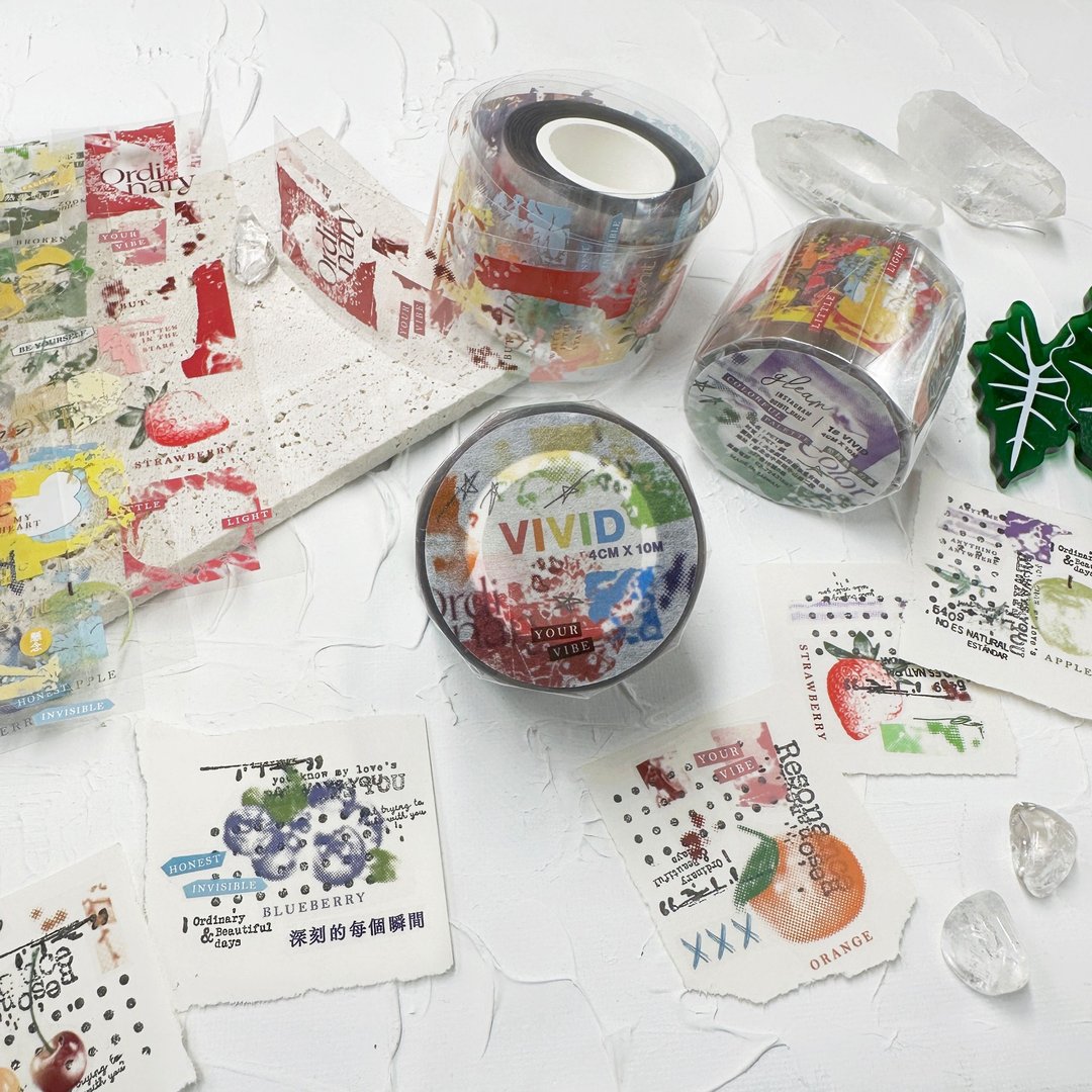 Vivid PET胶带 - 纸胶带 - 塑料 