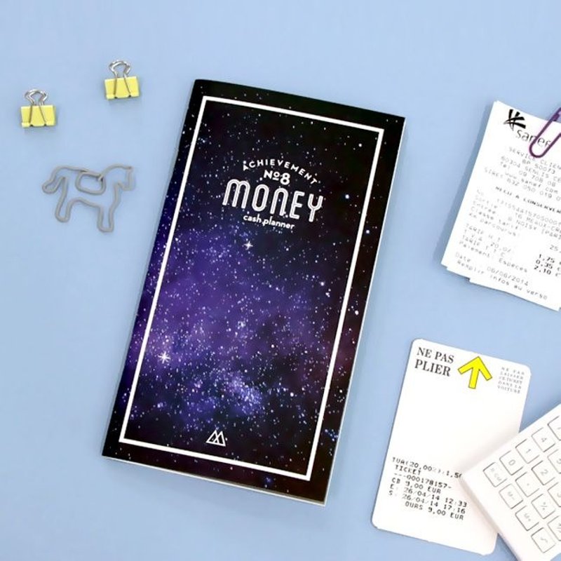 Second-Mansion-目标便利本-记帐本-宇宙星空,PLD64563 - 笔记本/手帐 - 纸 蓝色