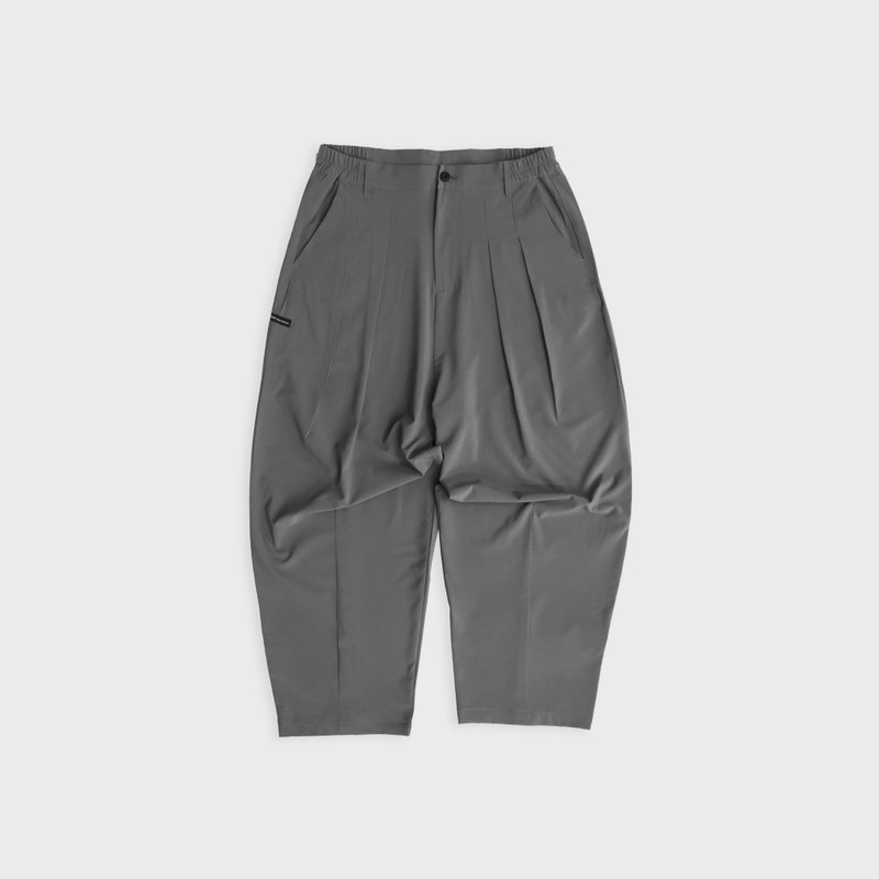 DYCTEAM - Full length tapered pants (gray green) - 男士长裤 - 其他材质 绿色