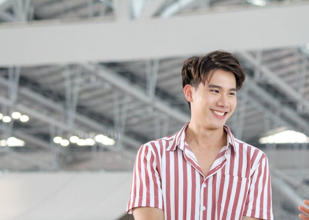 SHIRT-HAWAII STRIPE / Red - 男装衬衫 - 其他材质 红色