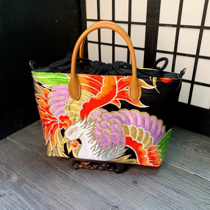 二手和服腰带 - 手挽袋 - 手提包/手提袋 - 其他材质 多色