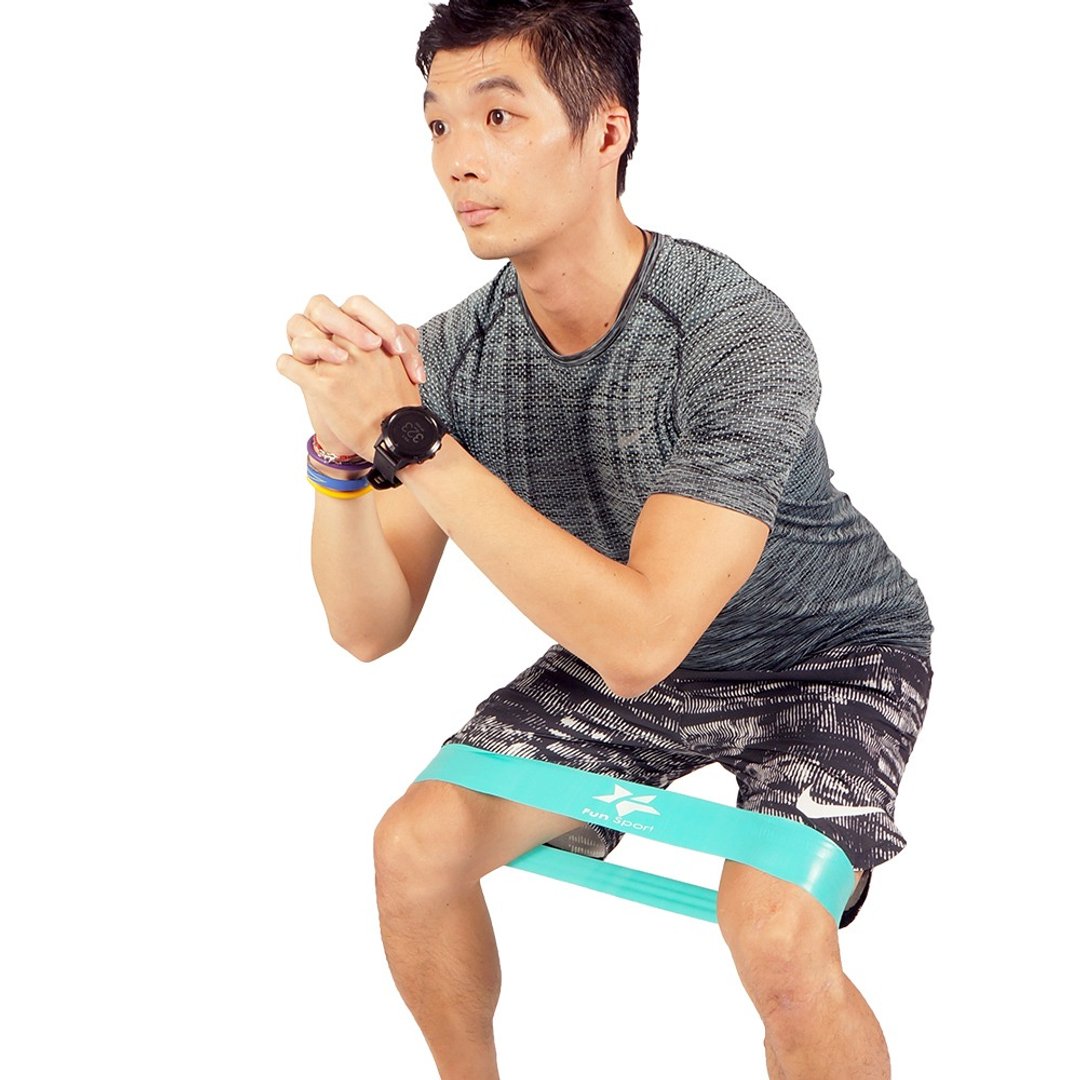Fun Sport 捷力环-运动弹力拉带-中力道-5入组 - 运动/健身用品 - 其他材质 绿色