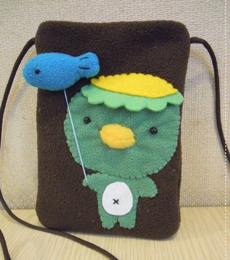 幸福咩咩.手作小铺-河童鱼儿气球背包 - 相机包/相机袋 - 棉．麻 