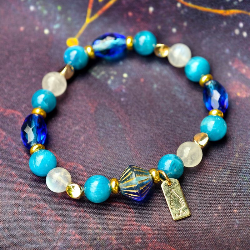 创意 设计 手链 湛蓝咏叹 Azure Aria - 手链/手环 - 水晶 蓝色