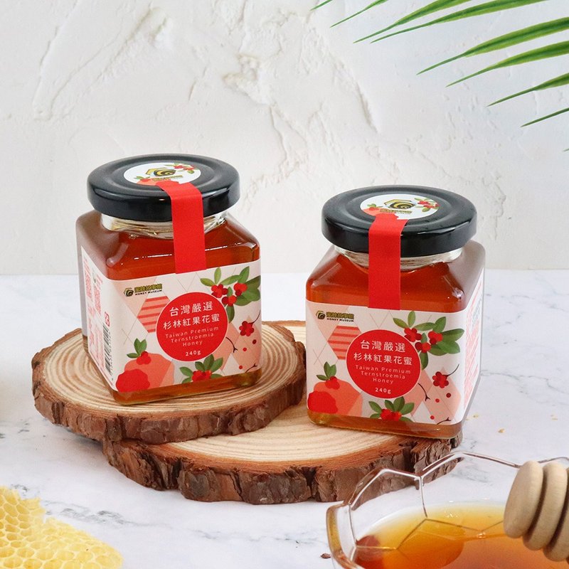 蜜蜂故事馆 台湾严选杉林红果蜜240g - 蜂蜜/黑糖 - 新鲜食材 红色