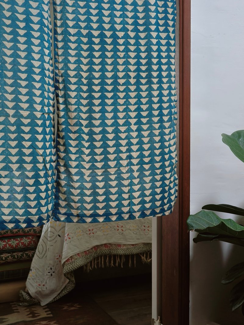 木印门帘│夕子八桥│ - 门帘/门牌 - 棉．麻 