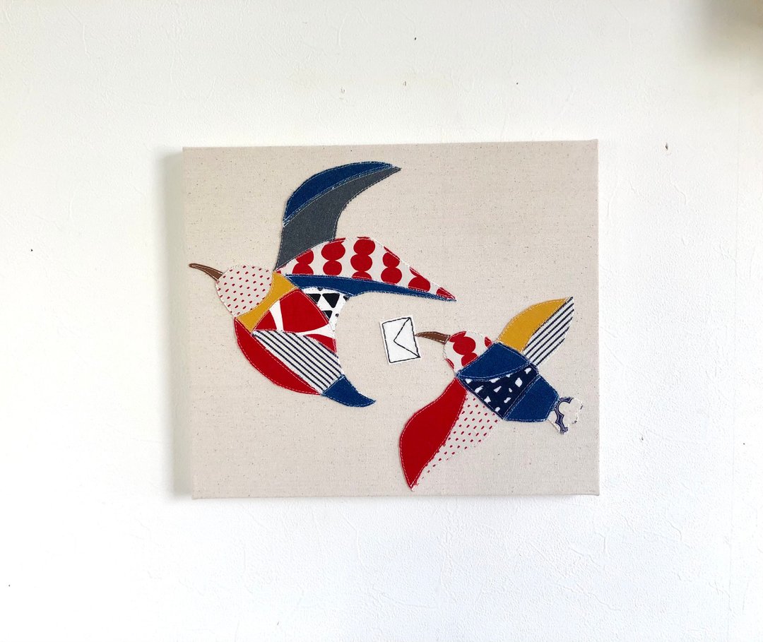 布艺画板 鸟之信 - 海报/装饰画/版画 - 棉．麻 多色